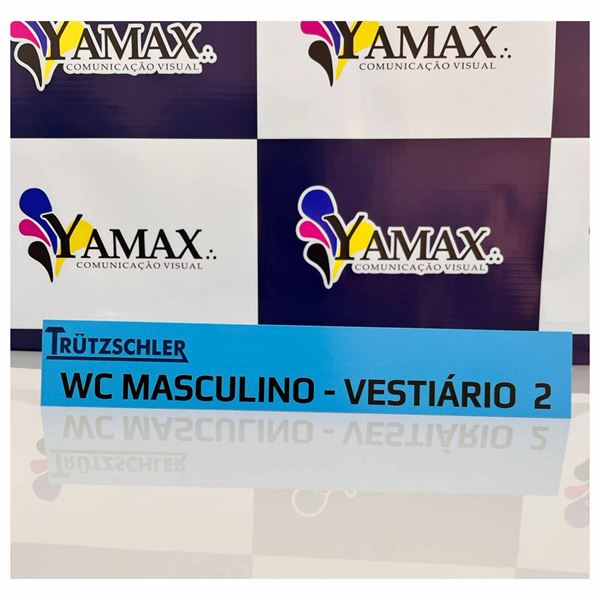 Yamax Comunicação Placas de Sinalização